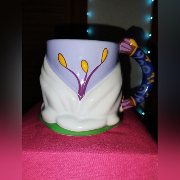 Disney Princess Jasmine Lotus Flower Magic Carpet Mugfairytale Collection - Picture 6 of 11